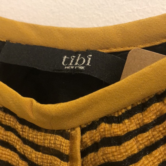 Tibi Yellow Cord A-Line Skirt - Picture 6 of 7